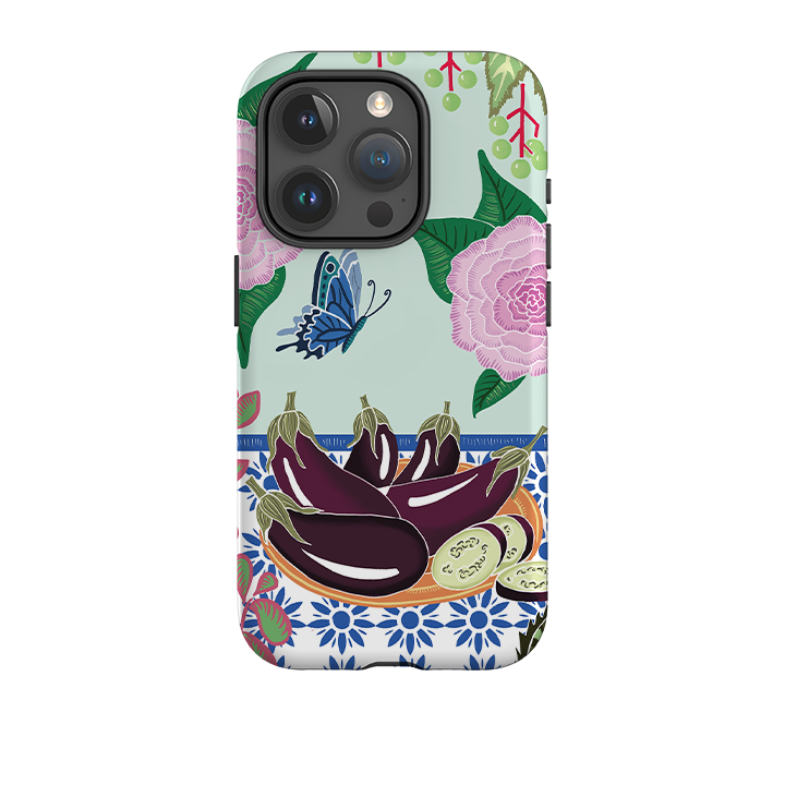 iPhone Tough Case - Aubergines By Kate Heiss