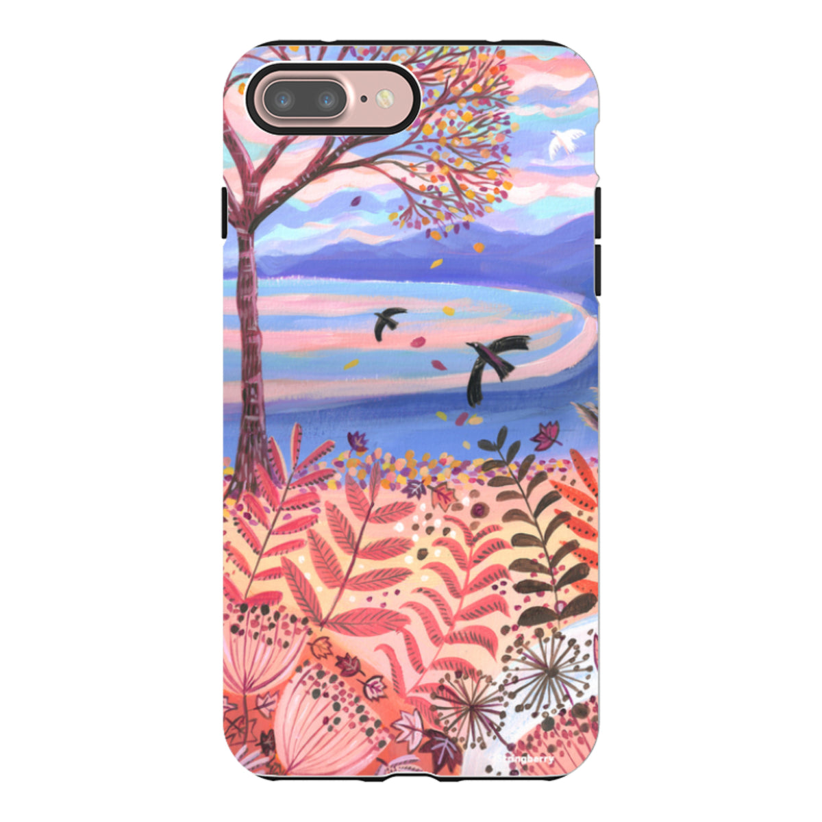 iPhone Tough Case - Autumn Coast By Mary Stubberfield