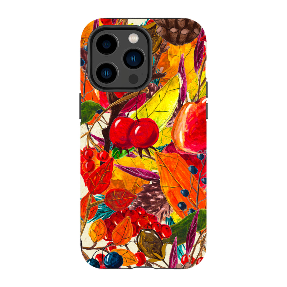 iPhone Tough Case - Autumn Fruits