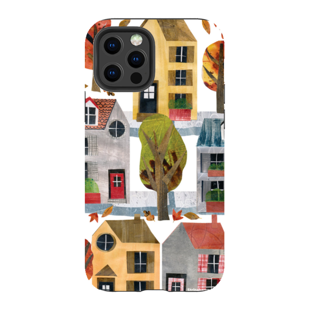 iPhone Tough Case - Autumn House By Tracey English
