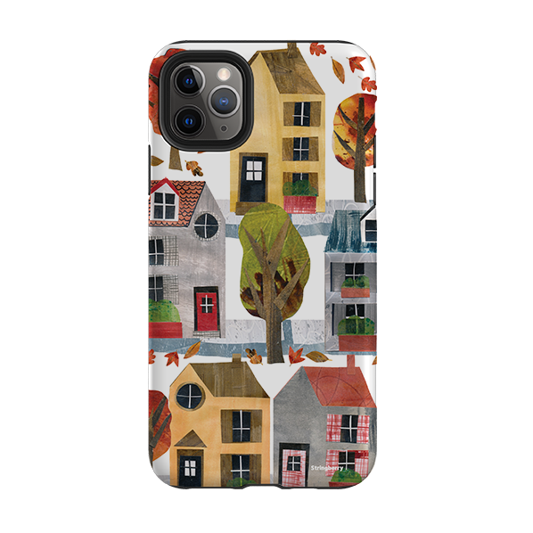 iPhone Tough Case - Autumn House By Tracey English