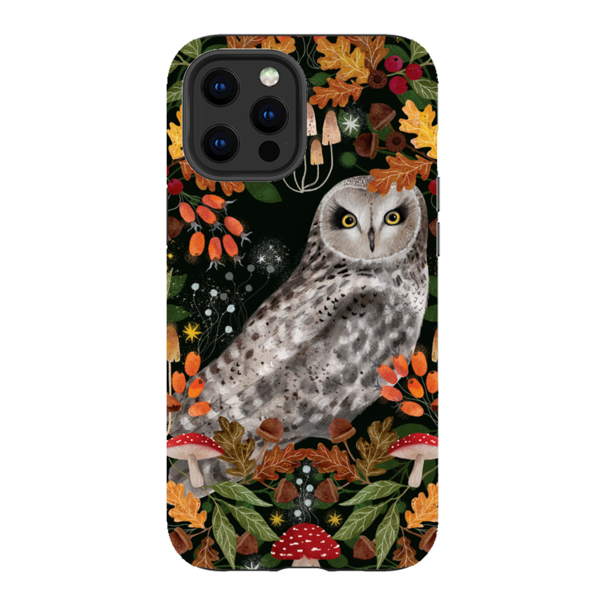 iPhone Tough Case - Autumn Owl By Bex Parkin