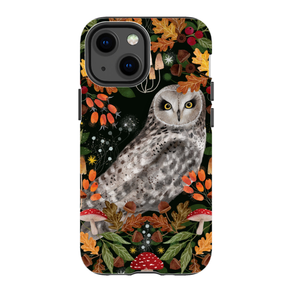 iPhone Tough Case - Autumn Owl By Bex Parkin