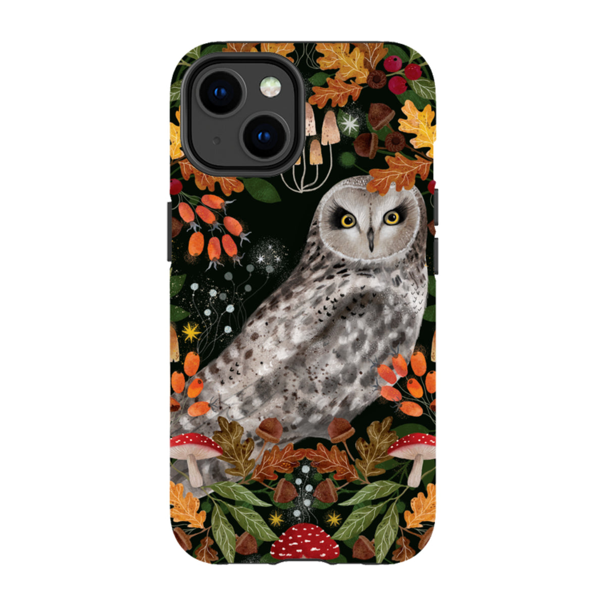 iPhone Tough Case - Autumn Owl By Bex Parkin