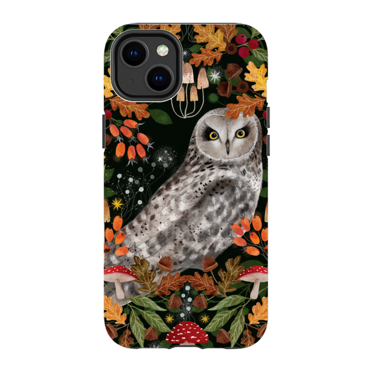 iPhone Tough Case - Autumn Owl By Bex Parkin