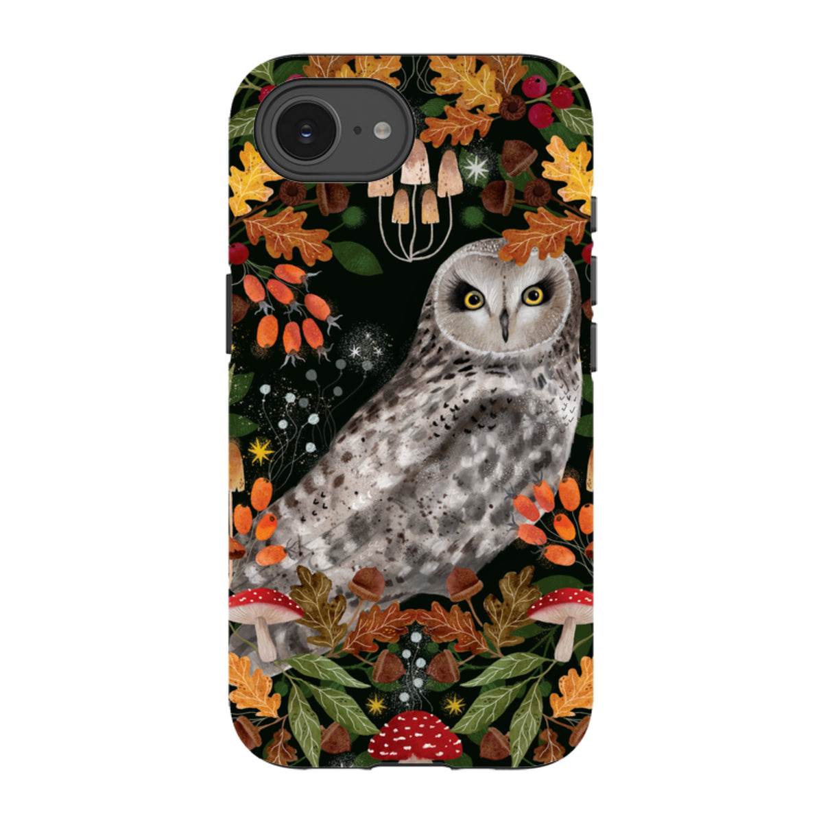 iPhone Tough Case - Autumn Owl By Bex Parkin