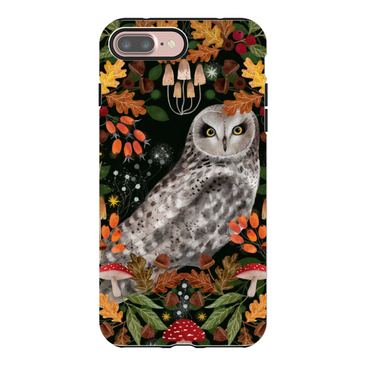 iPhone Tough Case - Autumn Owl By Bex Parkin