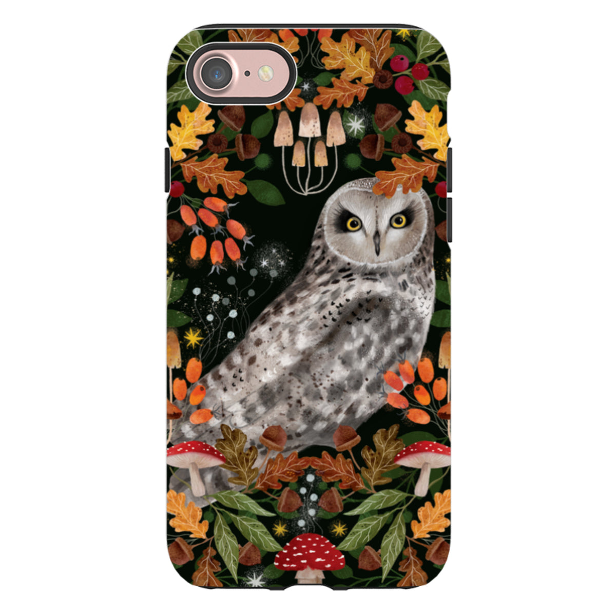 iPhone Tough Case - Autumn Owl By Bex Parkin