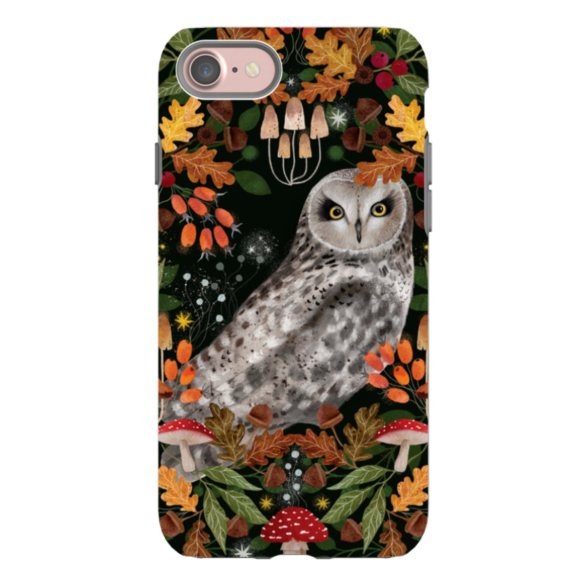 iPhone Tough Case - Autumn Owl By Bex Parkin