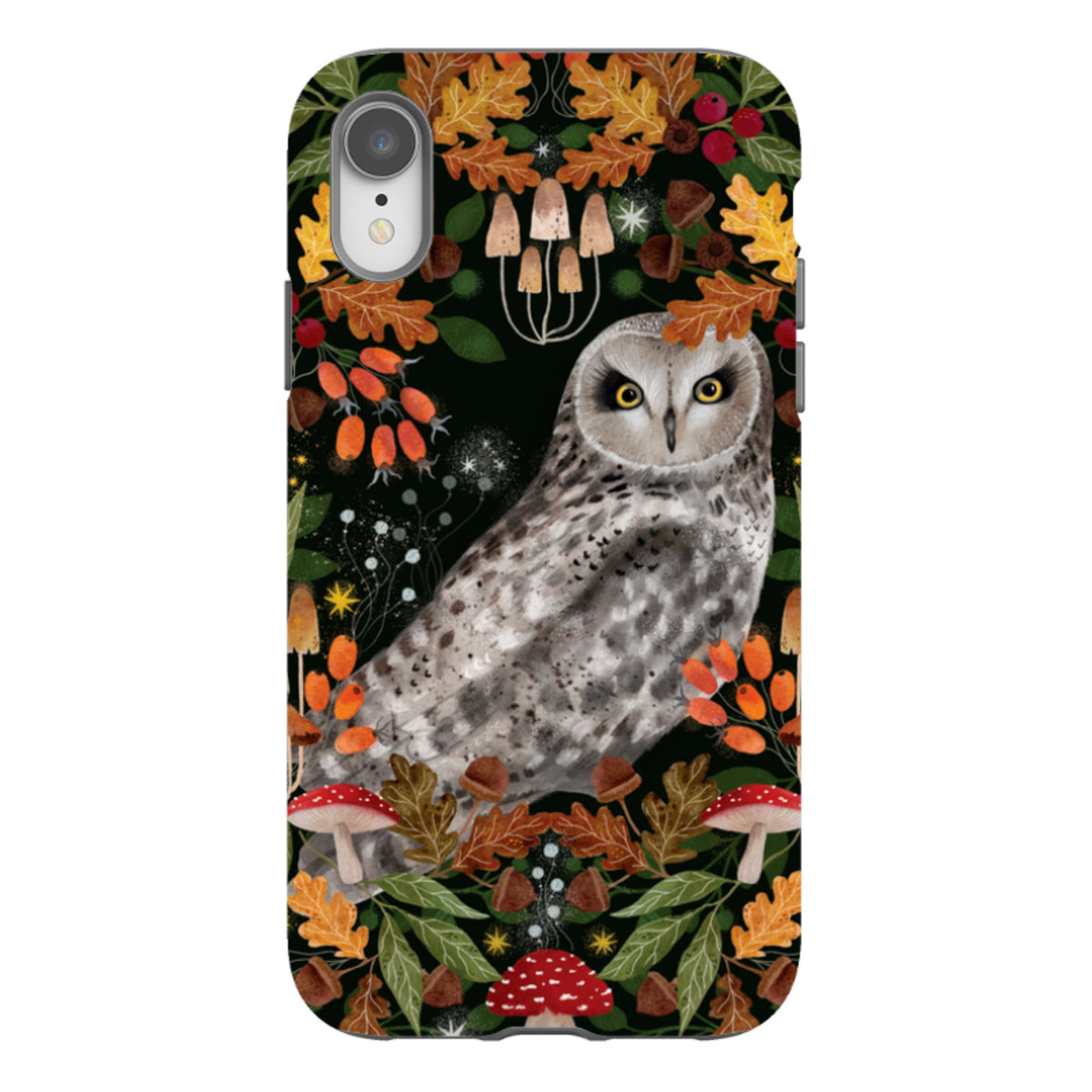 iPhone Tough Case - Autumn Owl By Bex Parkin