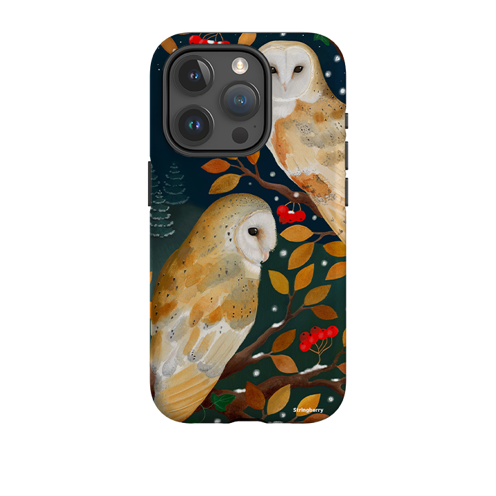 iPhone Tough Case - Autumn Owls By Bex Parkin