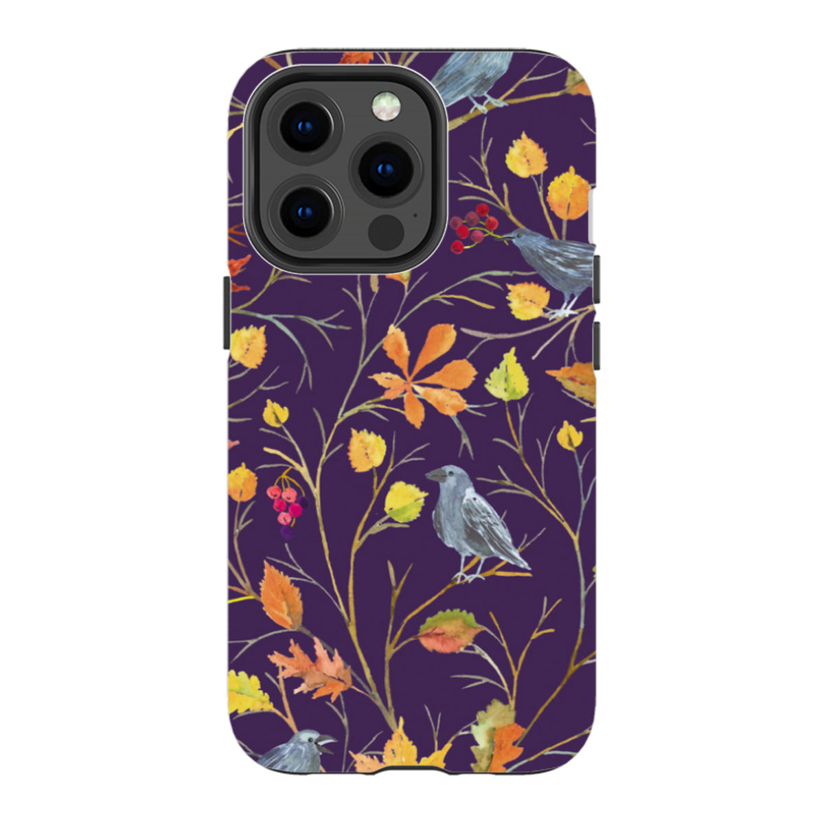 iPhone Tough Case - Autumn Pattern By Elisabeth Haager