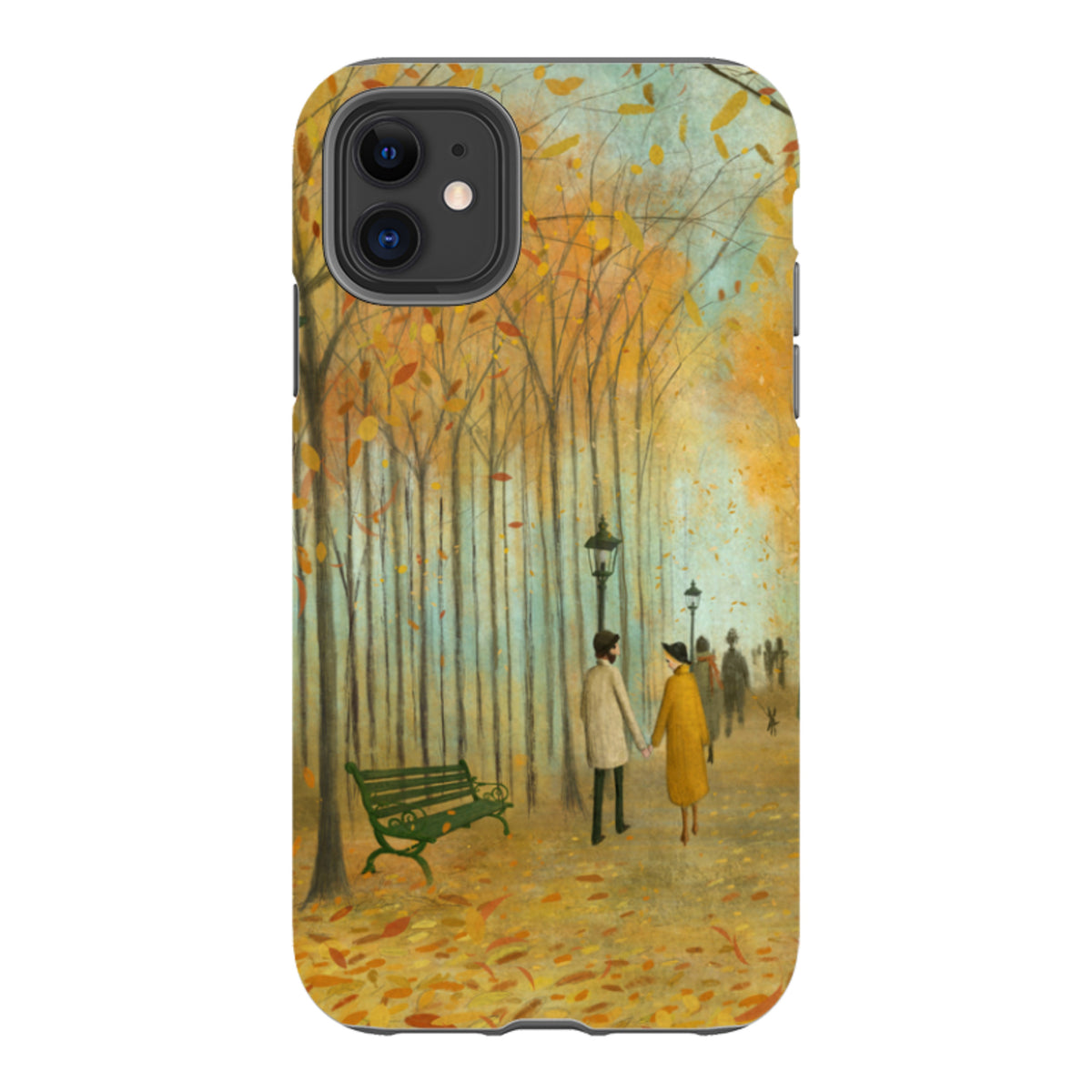 iPhone Tough Case - Autumn Walk By Maja Lindberg
