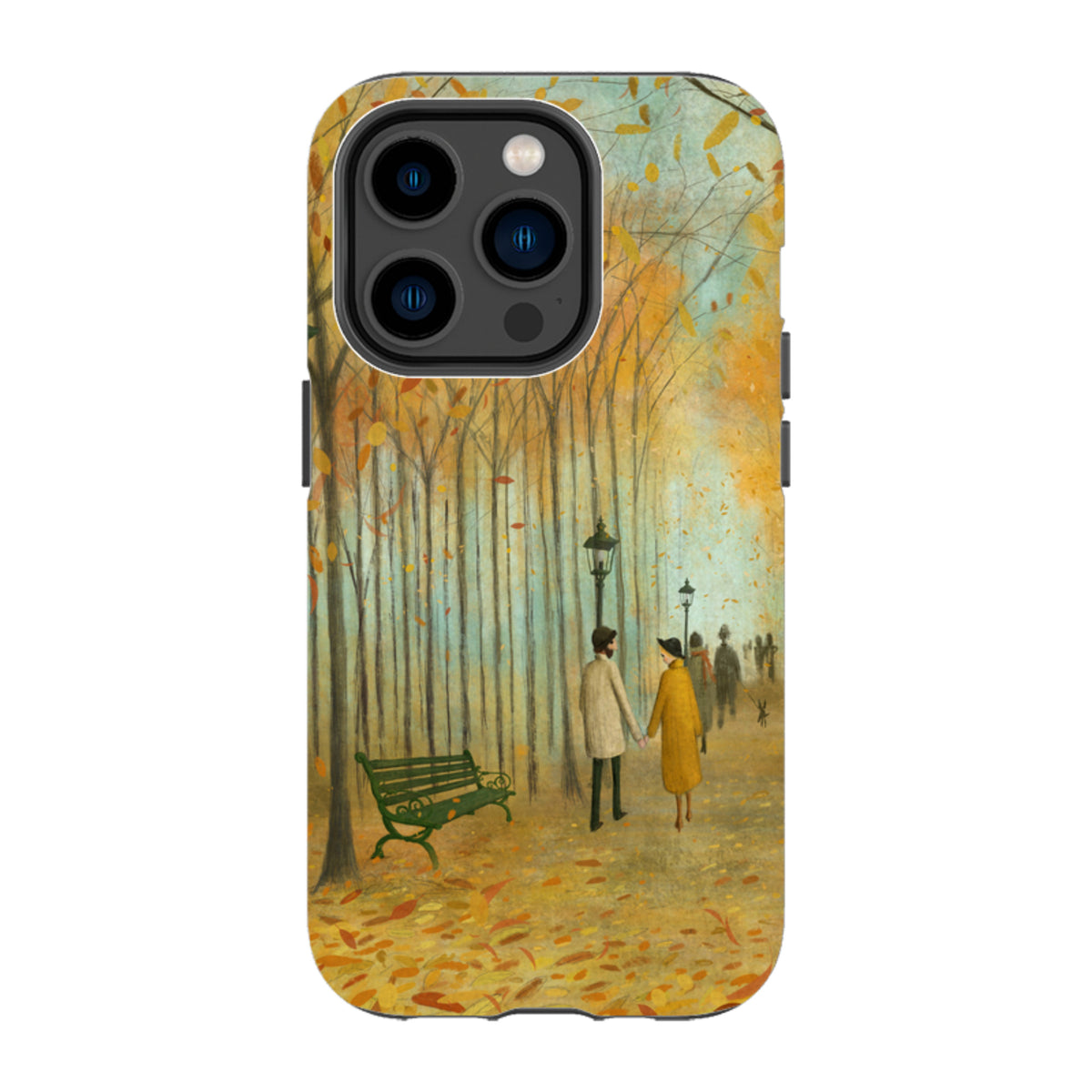 iPhone Tough Case - Autumn Walk By Maja Lindberg