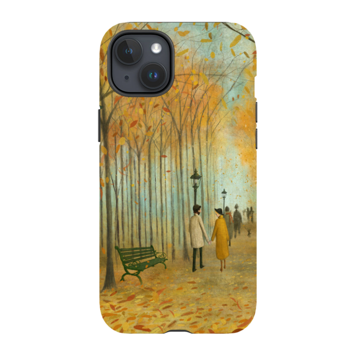iPhone Tough Case - Autumn Walk By Maja Lindberg
