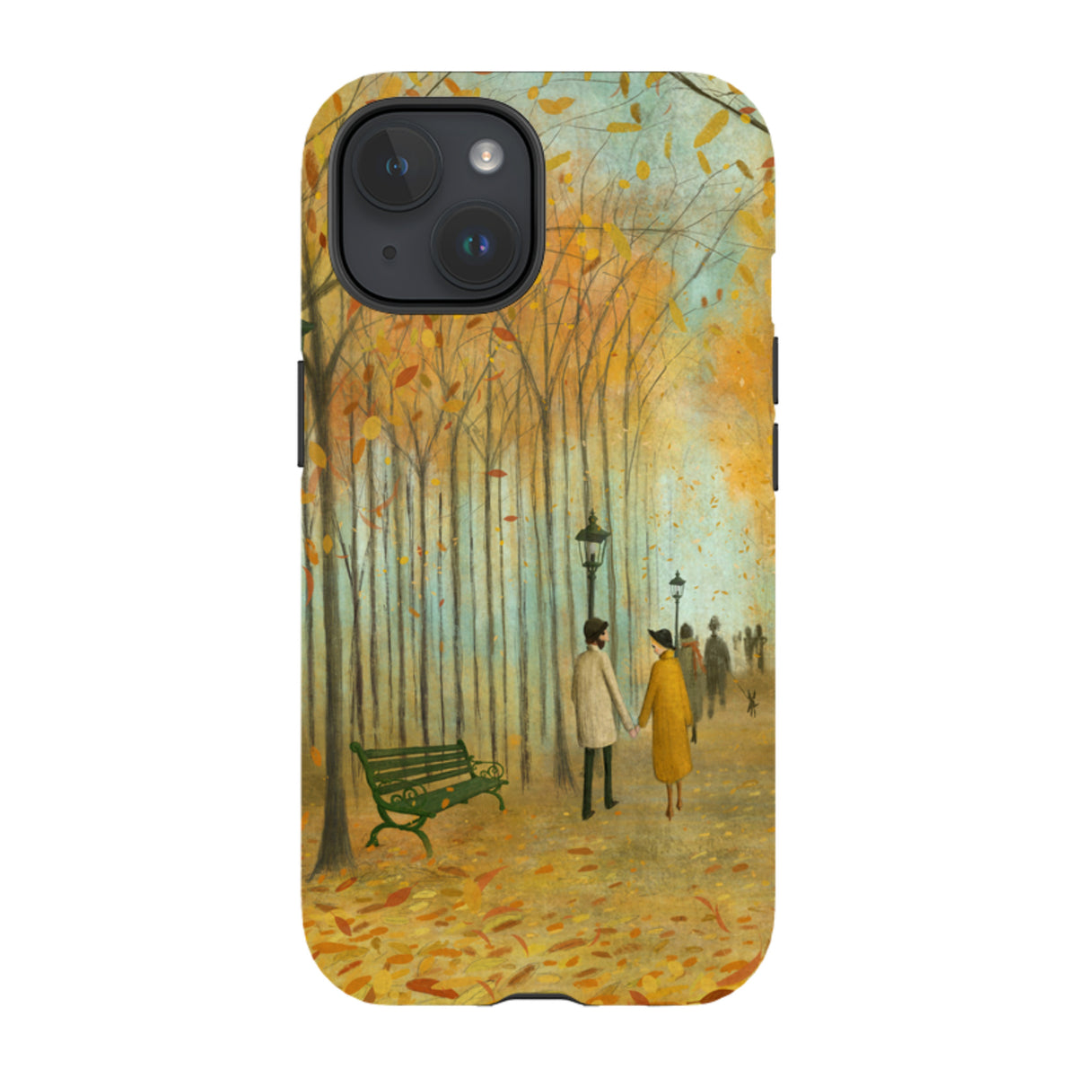 iPhone Tough Case - Autumn Walk By Maja Lindberg