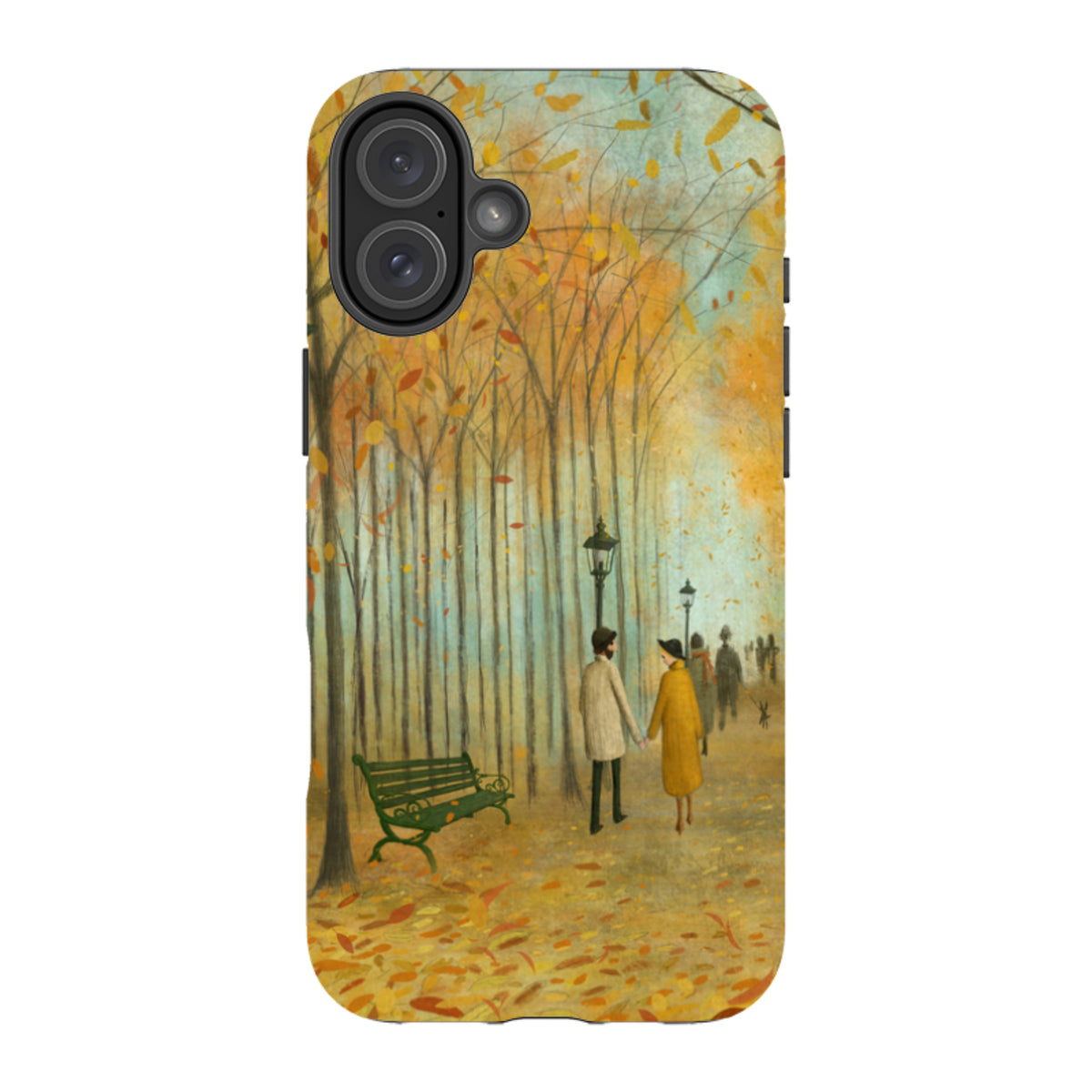 iPhone Tough Case - Autumn Walk By Maja Lindberg