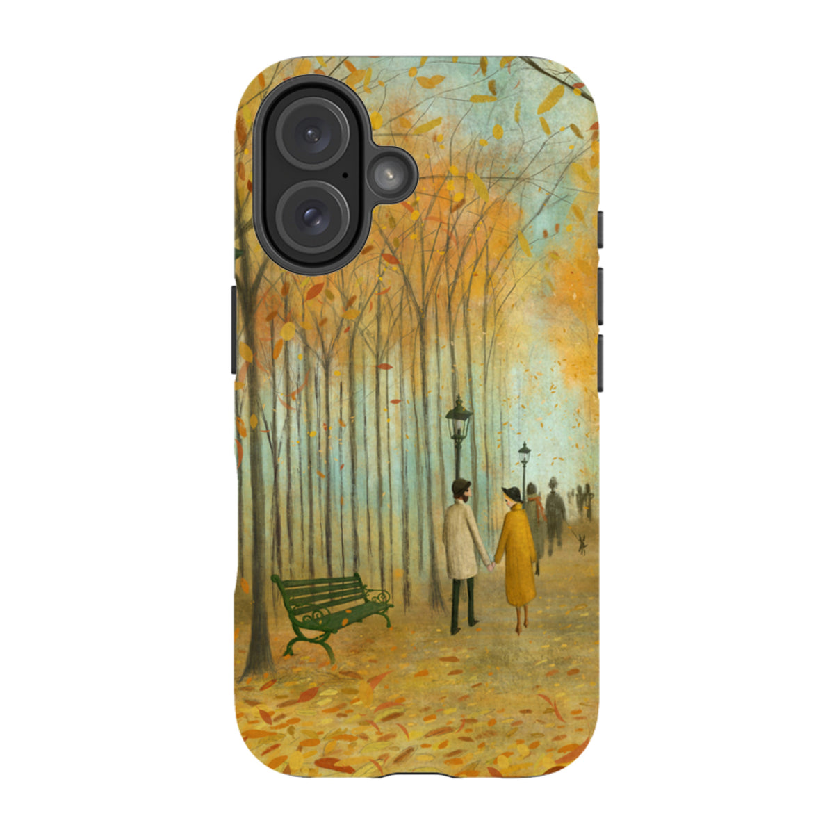 iPhone Tough Case - Autumn Walk By Maja Lindberg