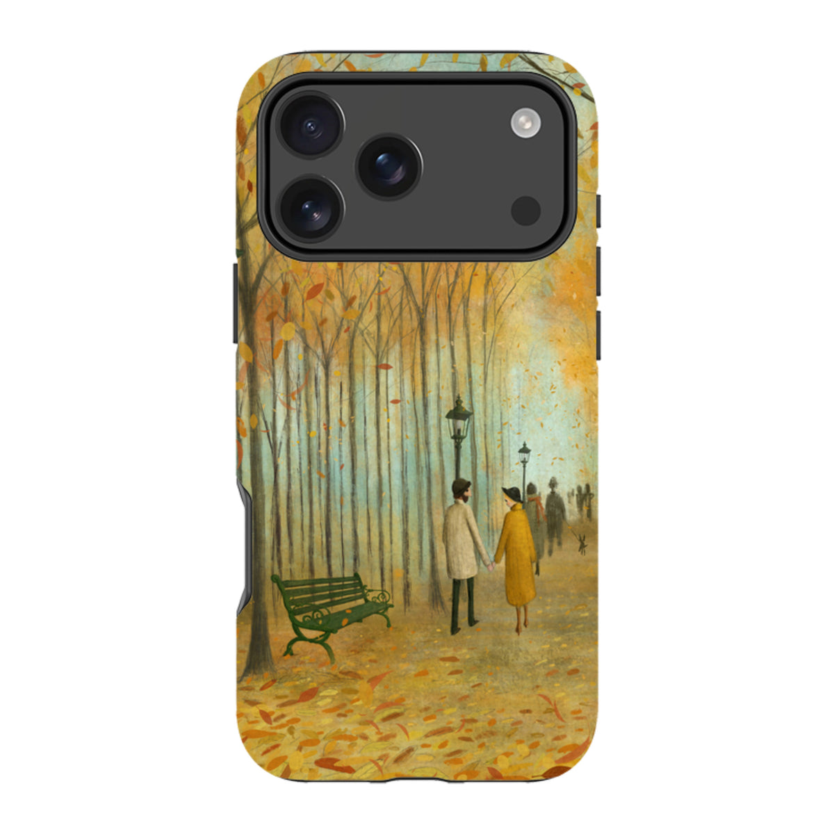 iPhone Tough Case - Autumn Walk By Maja Lindberg