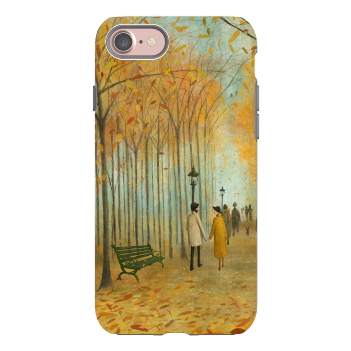 iPhone Tough Case - Autumn Walk By Maja Lindberg