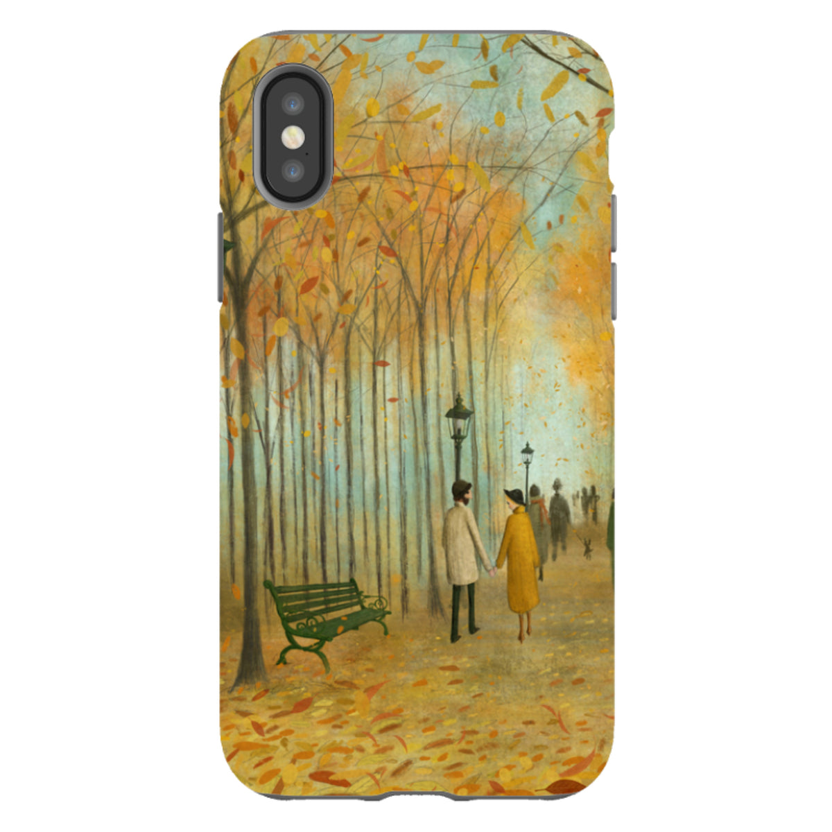 iPhone Tough Case - Autumn Walk By Maja Lindberg