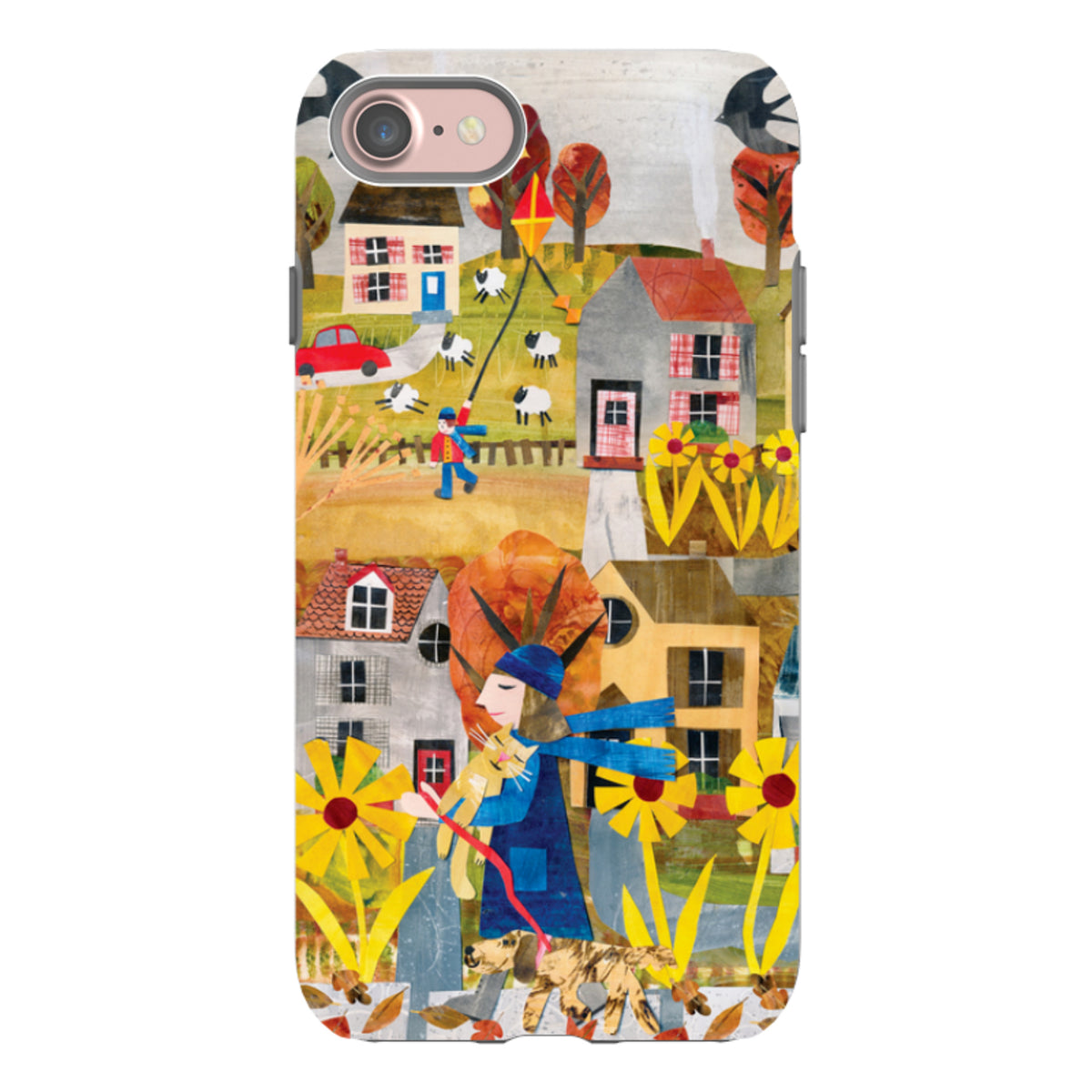 iPhone Tough Case - Autumn Walk By Tracey English