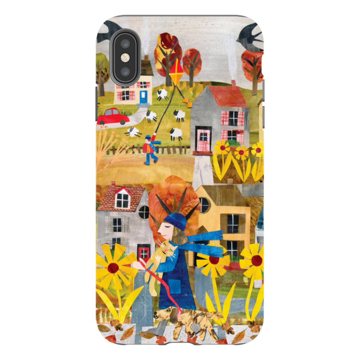 iPhone Tough Case - Autumn Walk By Tracey English