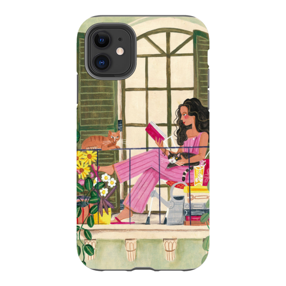iPhone Tough Case - Balcony By Caroline Bonne Muller