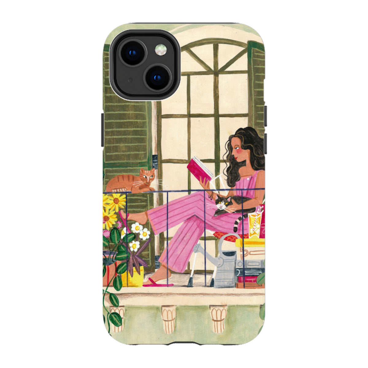iPhone Tough Case - Balcony By Caroline Bonne Muller