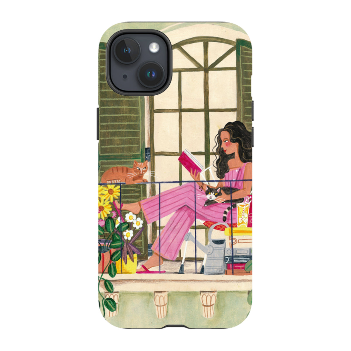 iPhone Tough Case - Balcony By Caroline Bonne Muller