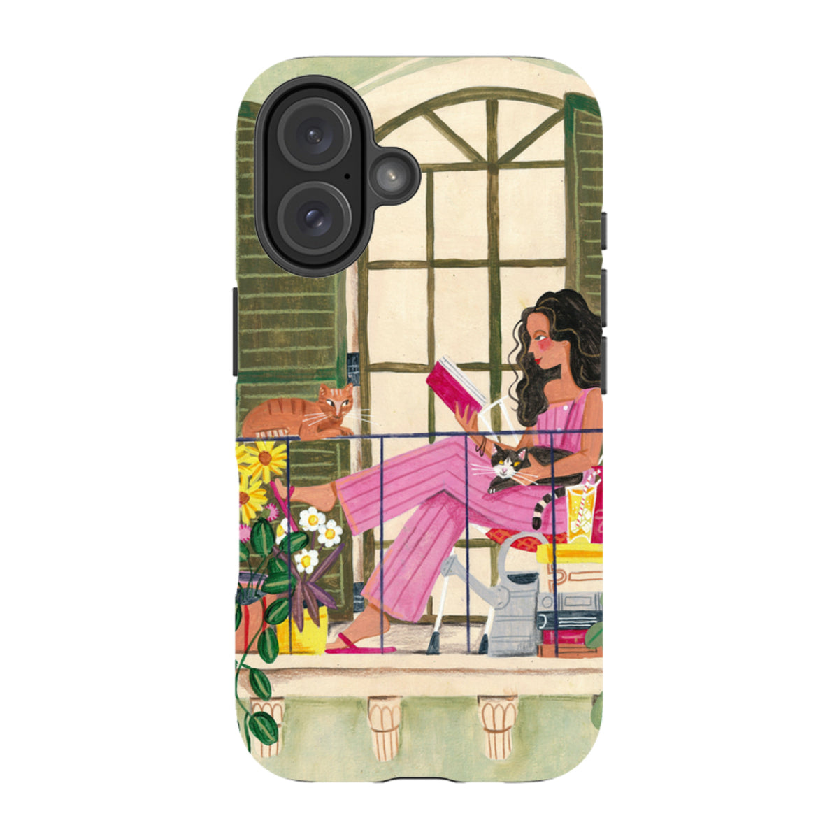iPhone Tough Case - Balcony By Caroline Bonne Muller