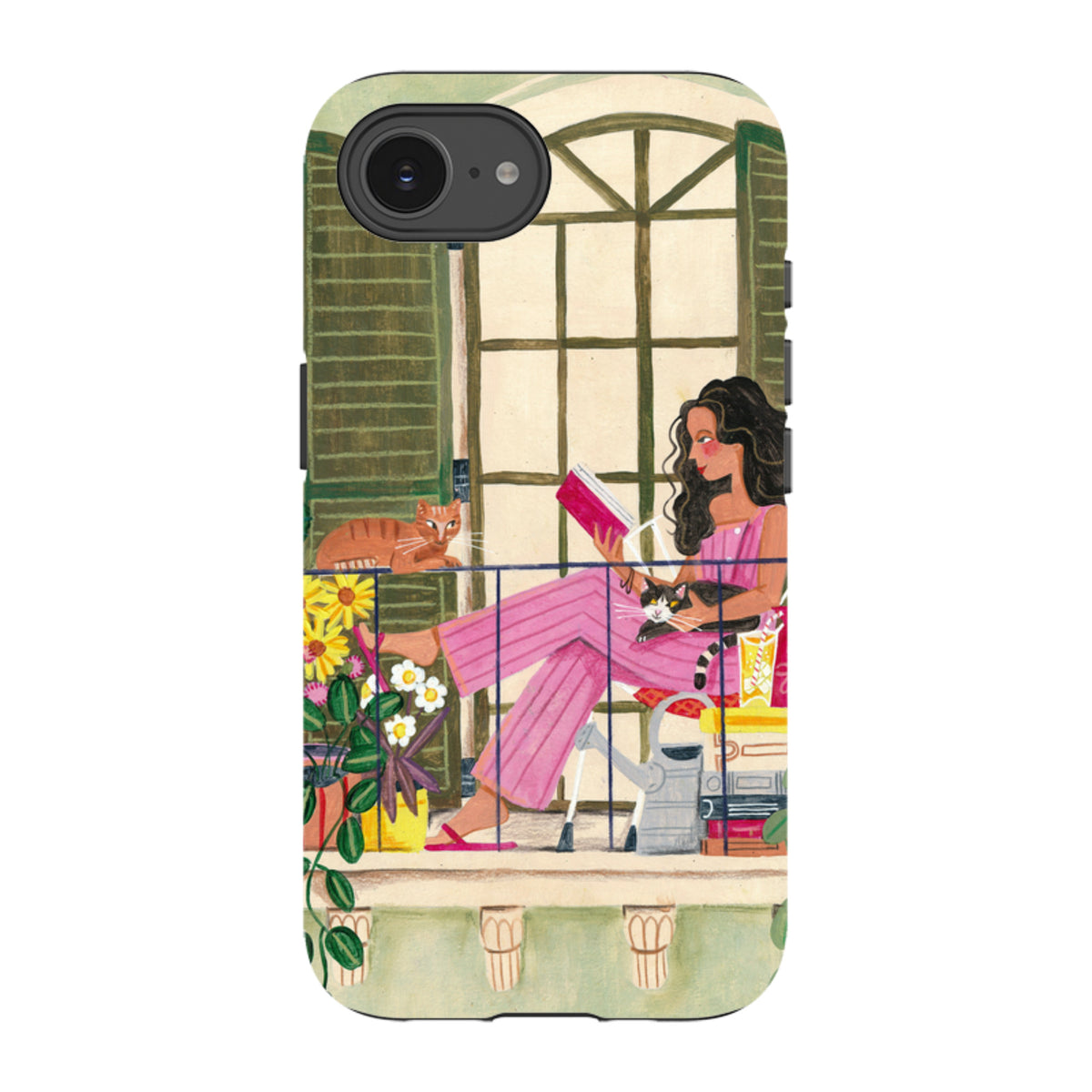 iPhone Tough Case - Balcony By Caroline Bonne Muller