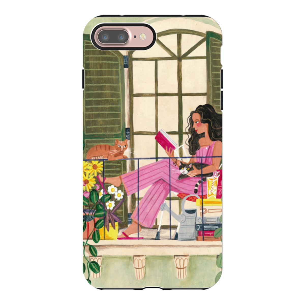 iPhone Tough Case - Balcony By Caroline Bonne Muller