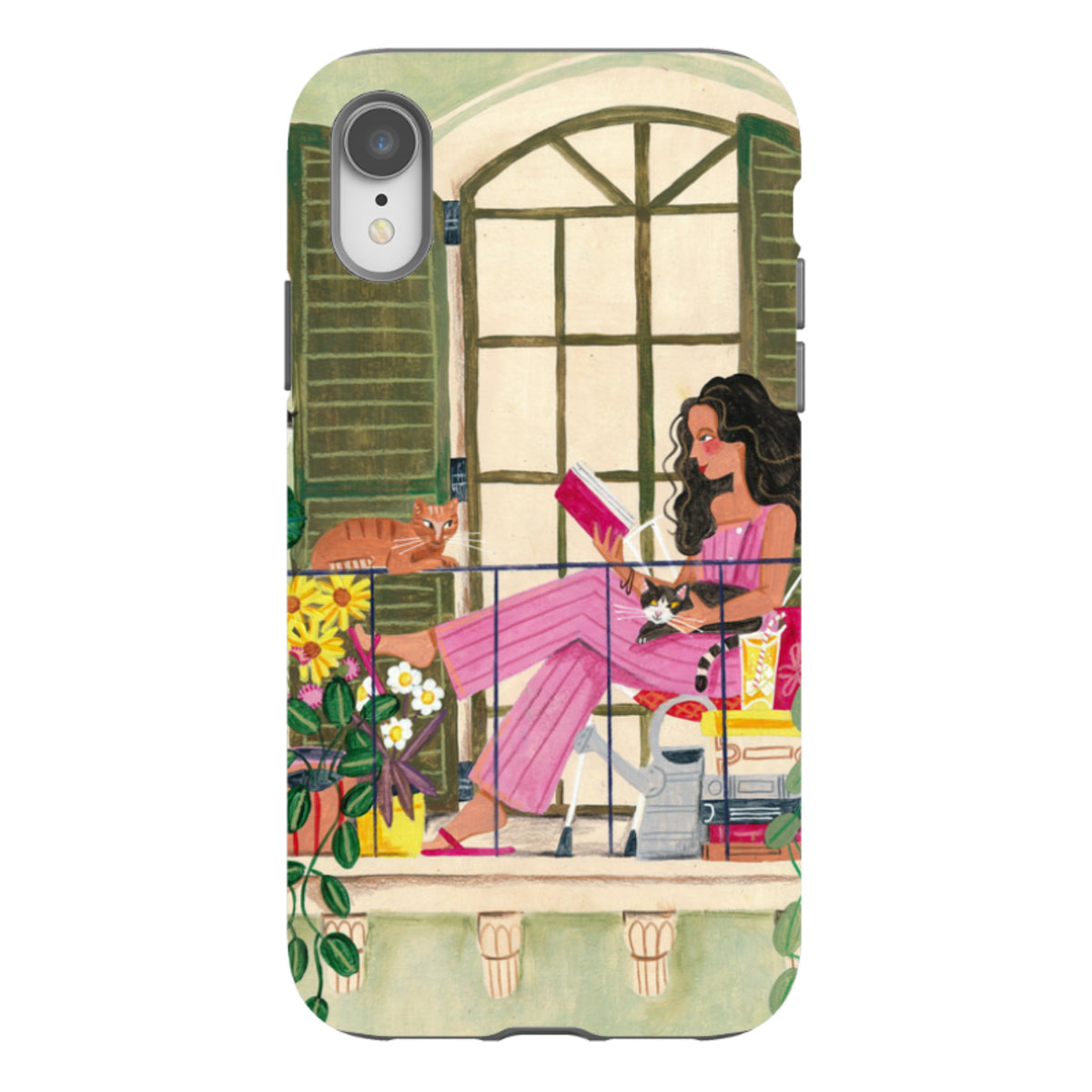 iPhone Tough Case - Balcony By Caroline Bonne Muller