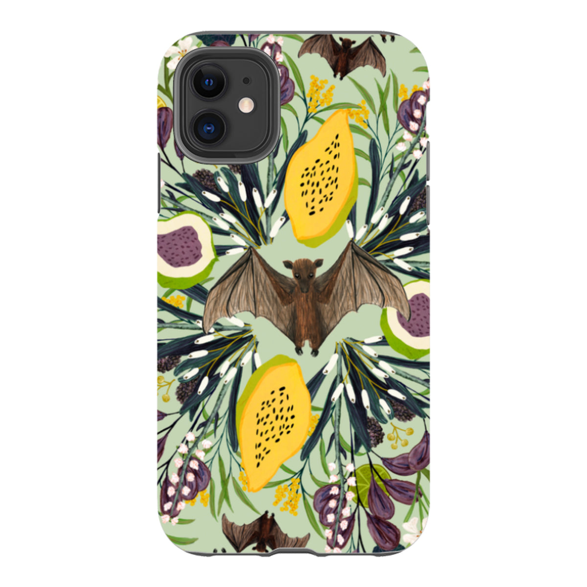 iPhone Tough Case - Bats By Katherine Quinn