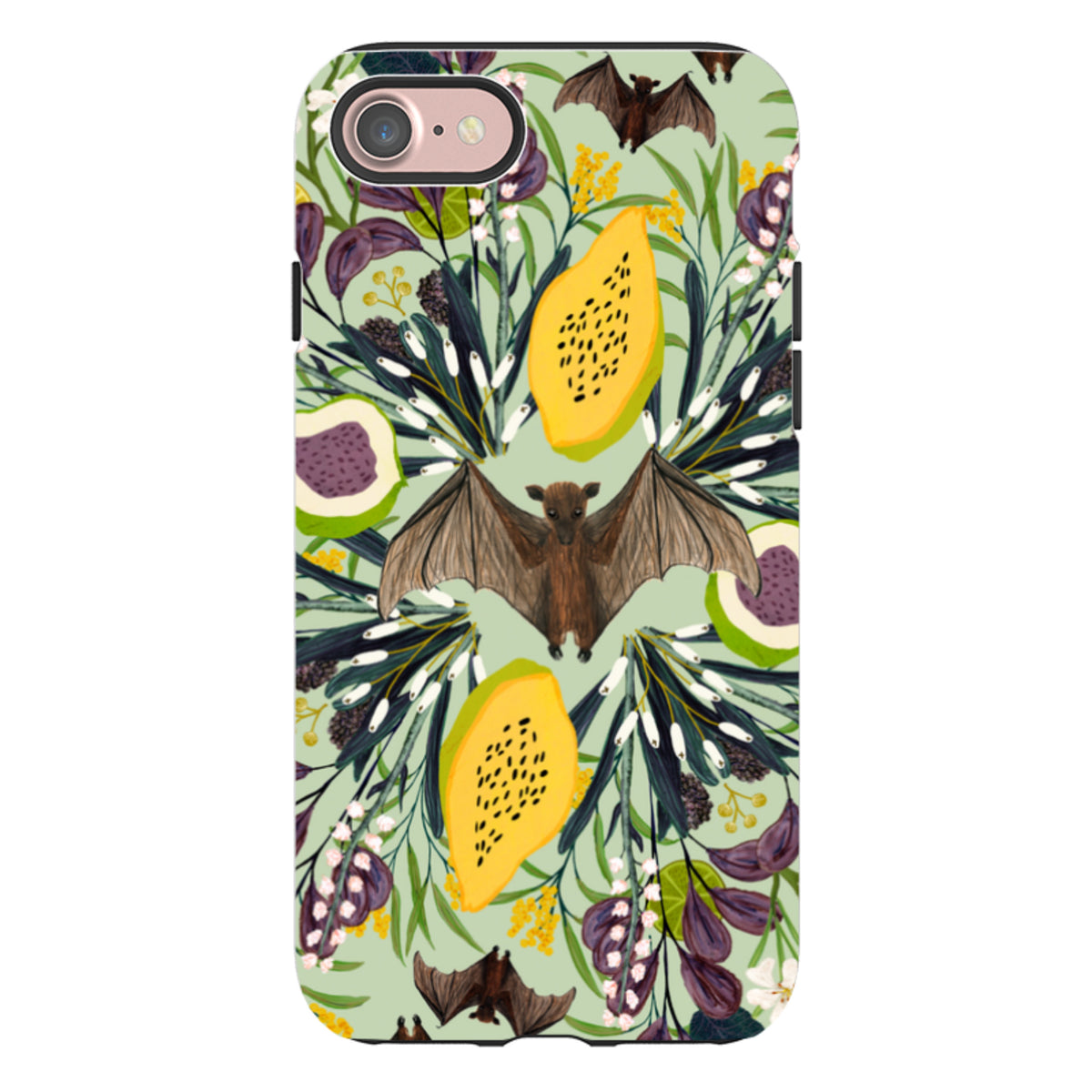 iPhone Tough Case - Bats By Katherine Quinn
