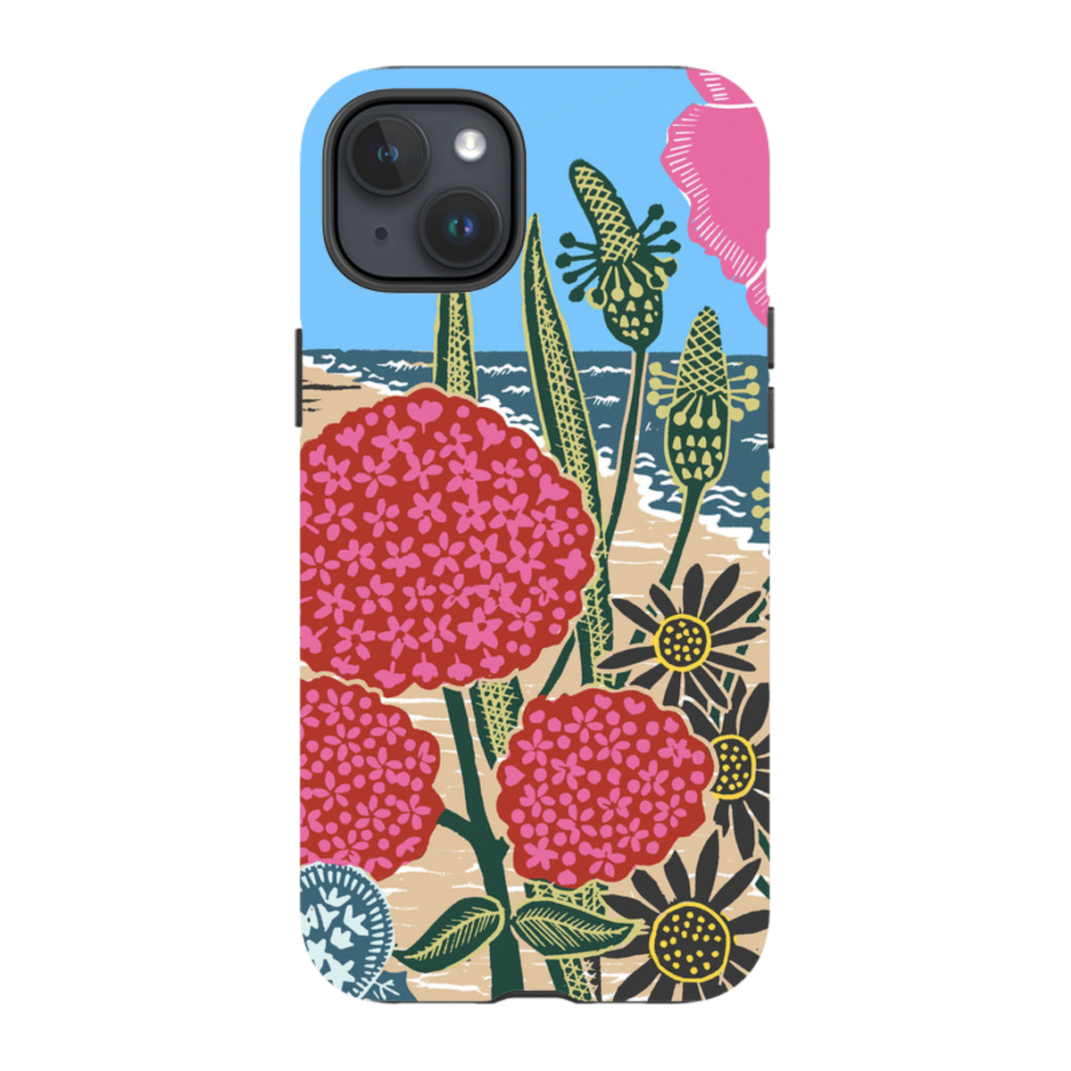 iPhone Tough Case - Beach By Kate Heiss