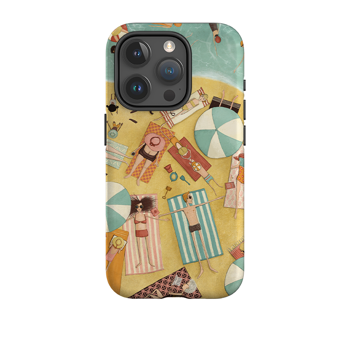iPhone Tough Case - Beach Day By Maja Lindberg