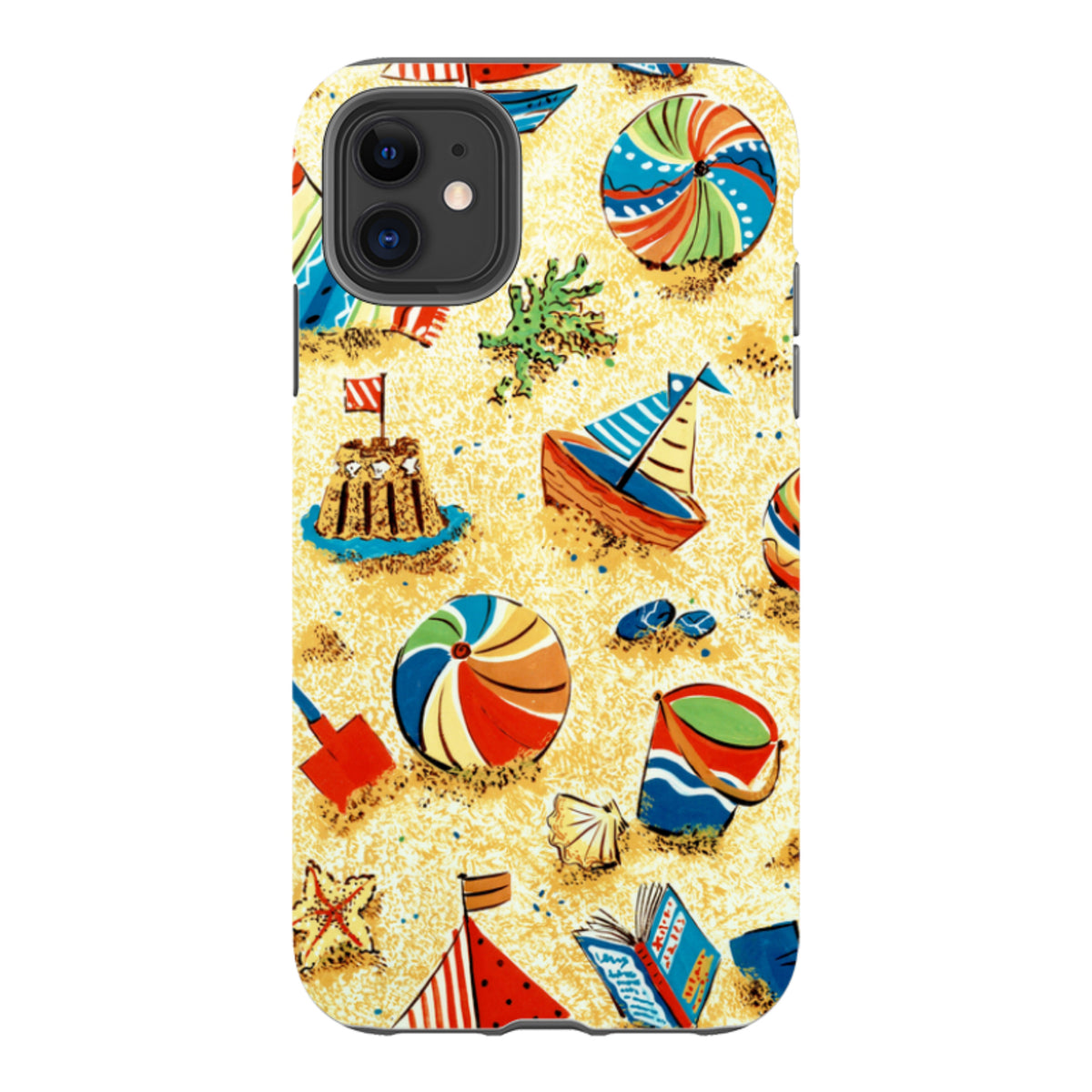 iPhone Tough Case - Beach Things By Sarah Campbell