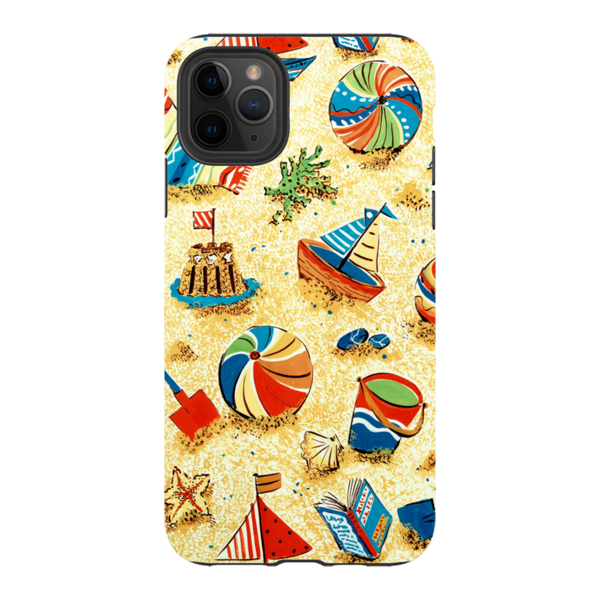 iPhone Tough Case - Beach Things By Sarah Campbell