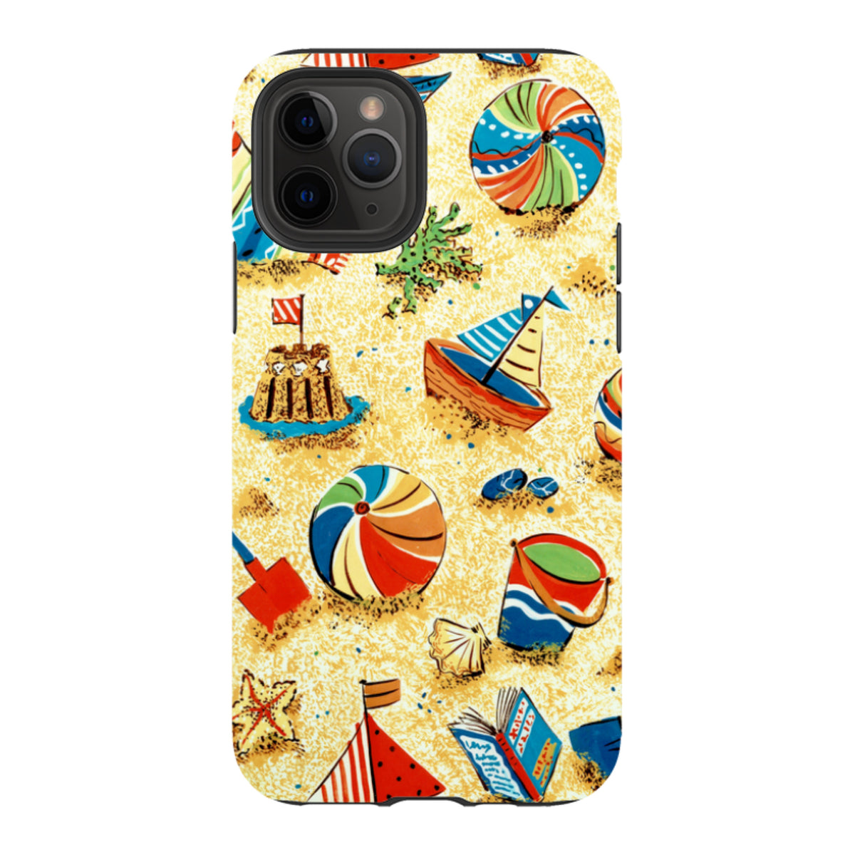 iPhone Tough Case - Beach Things By Sarah Campbell