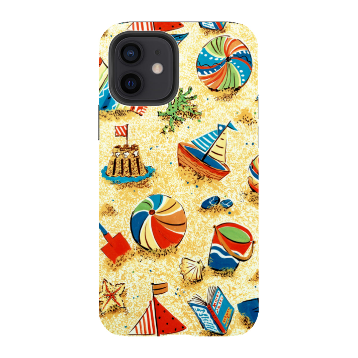 iPhone Tough Case - Beach Things By Sarah Campbell