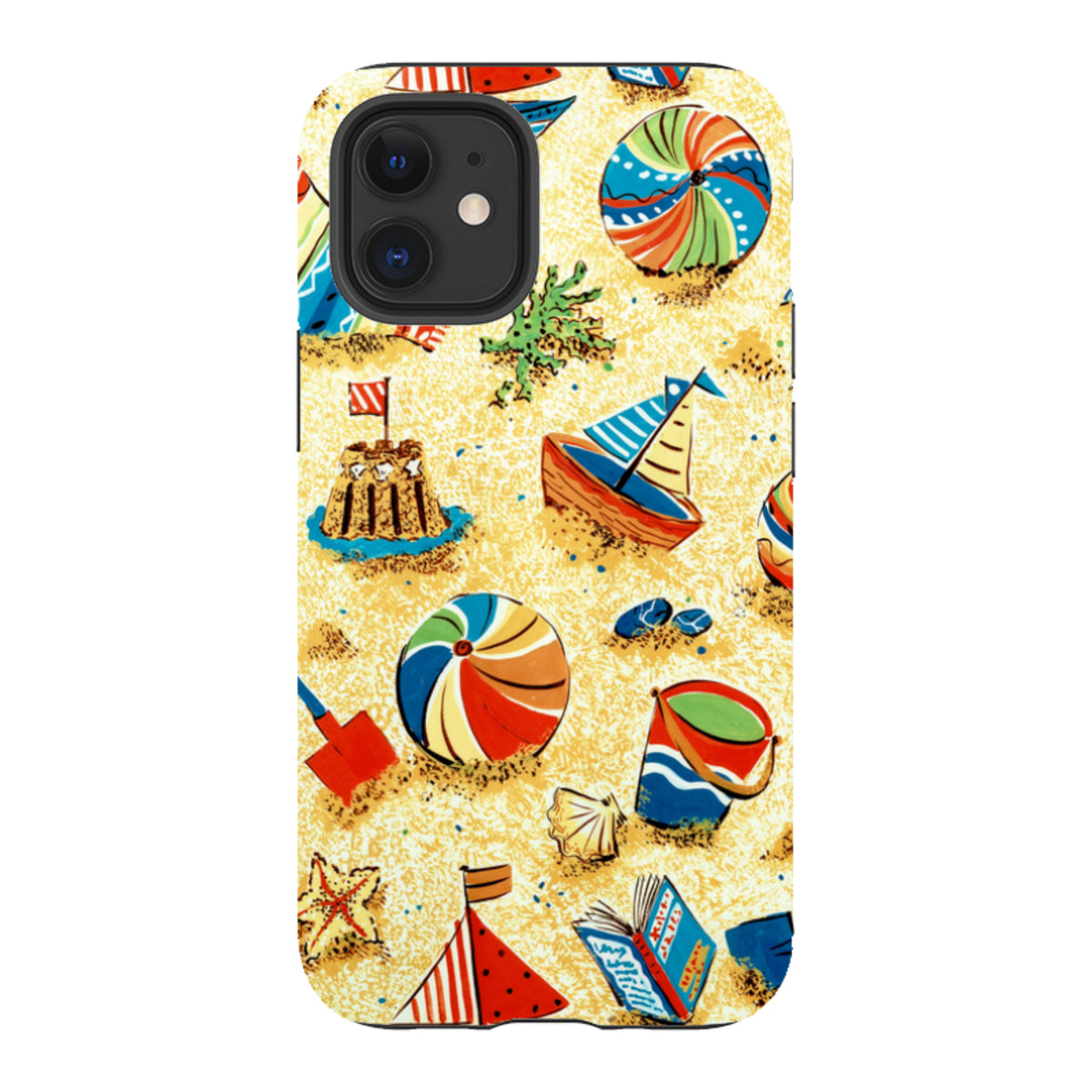 iPhone Tough Case - Beach Things By Sarah Campbell