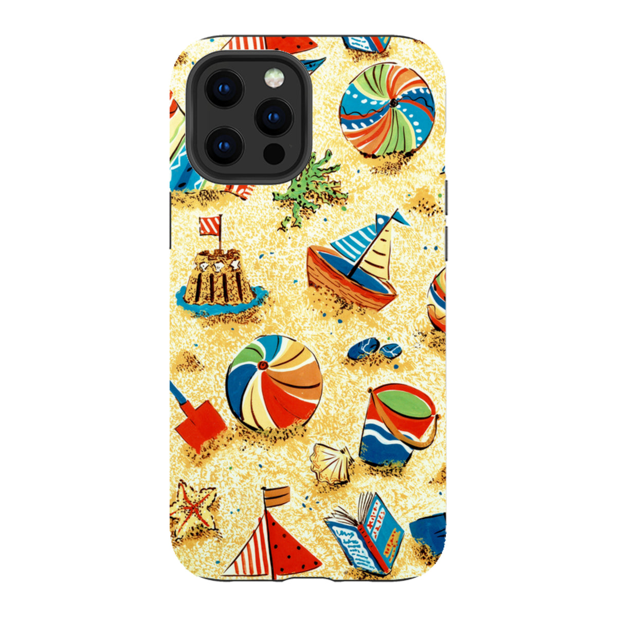 iPhone Tough Case - Beach Things By Sarah Campbell