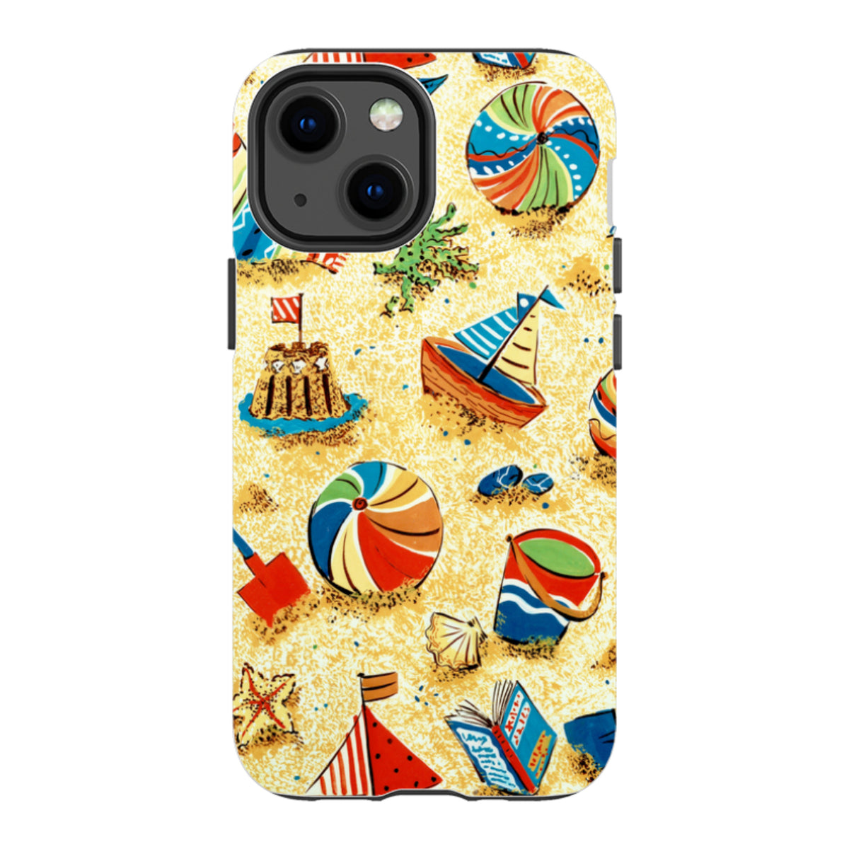 iPhone Tough Case - Beach Things By Sarah Campbell
