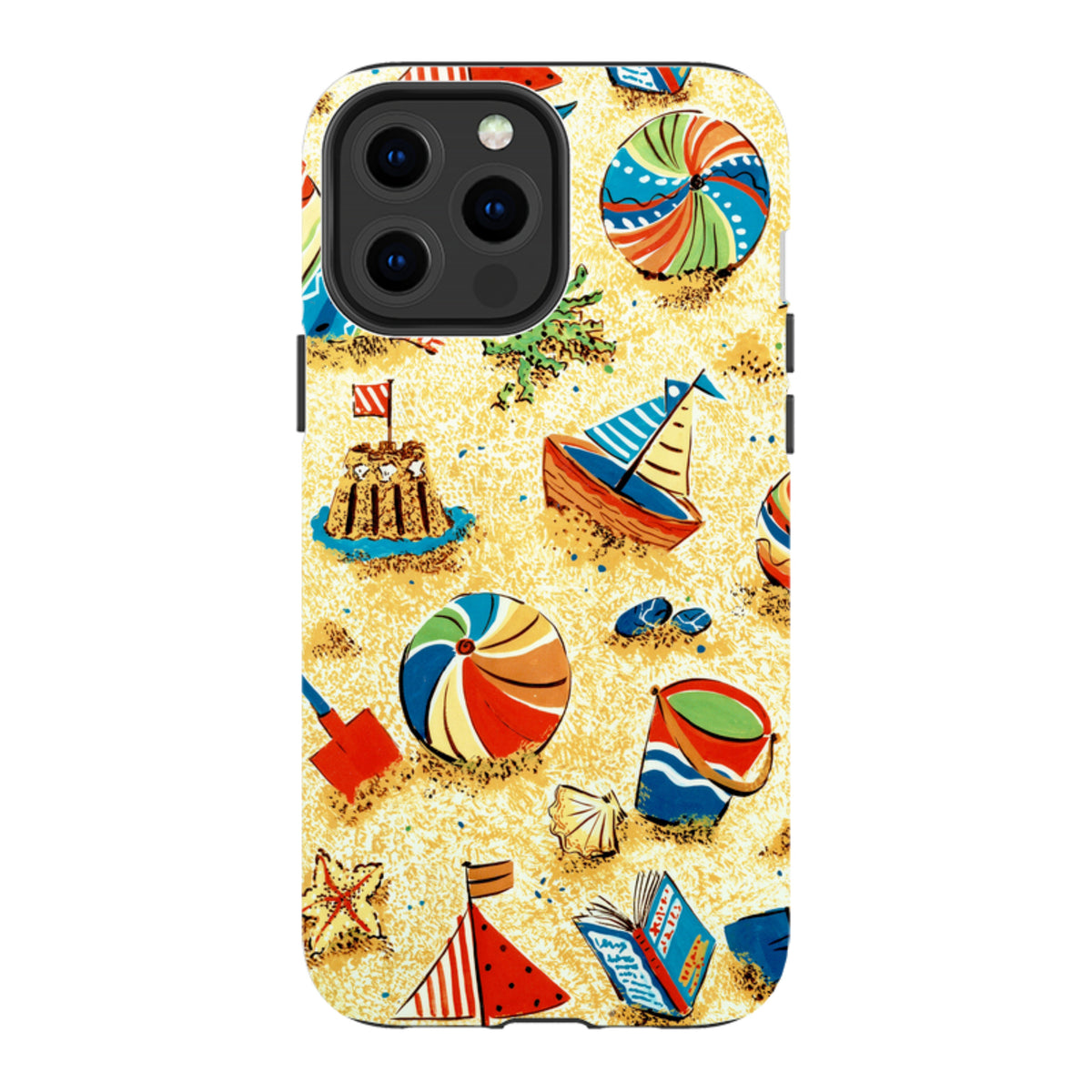 iPhone Tough Case - Beach Things By Sarah Campbell