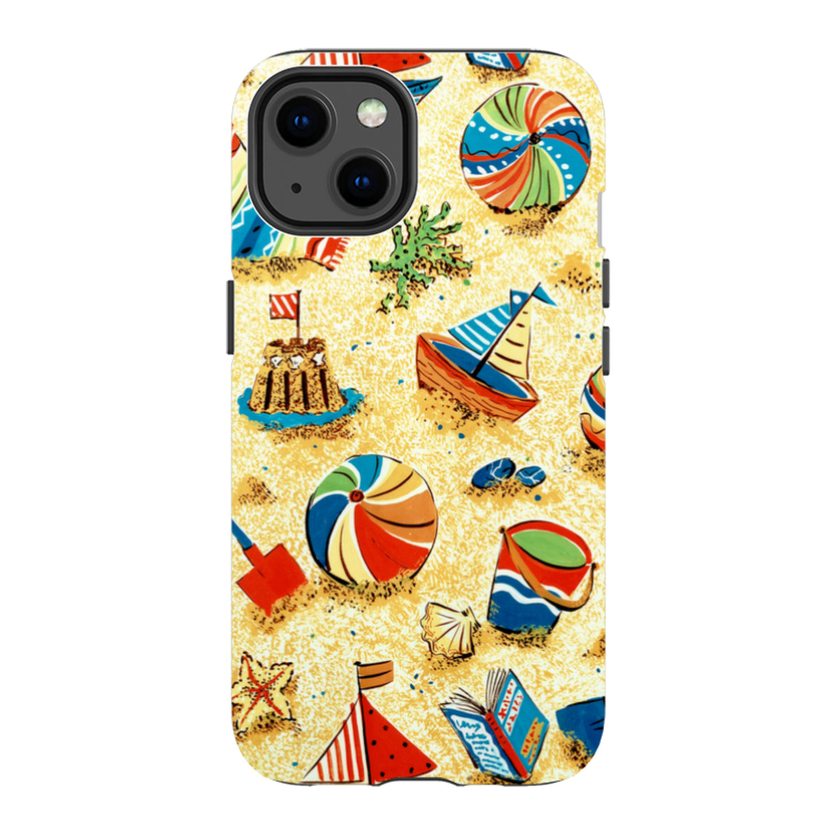 iPhone Tough Case - Beach Things By Sarah Campbell