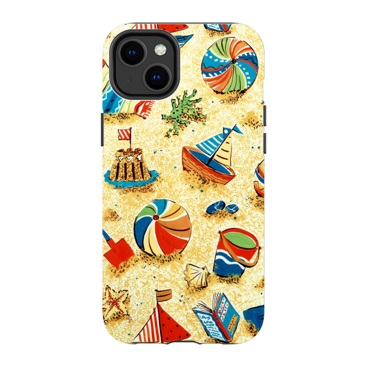 iPhone Tough Case - Beach Things By Sarah Campbell