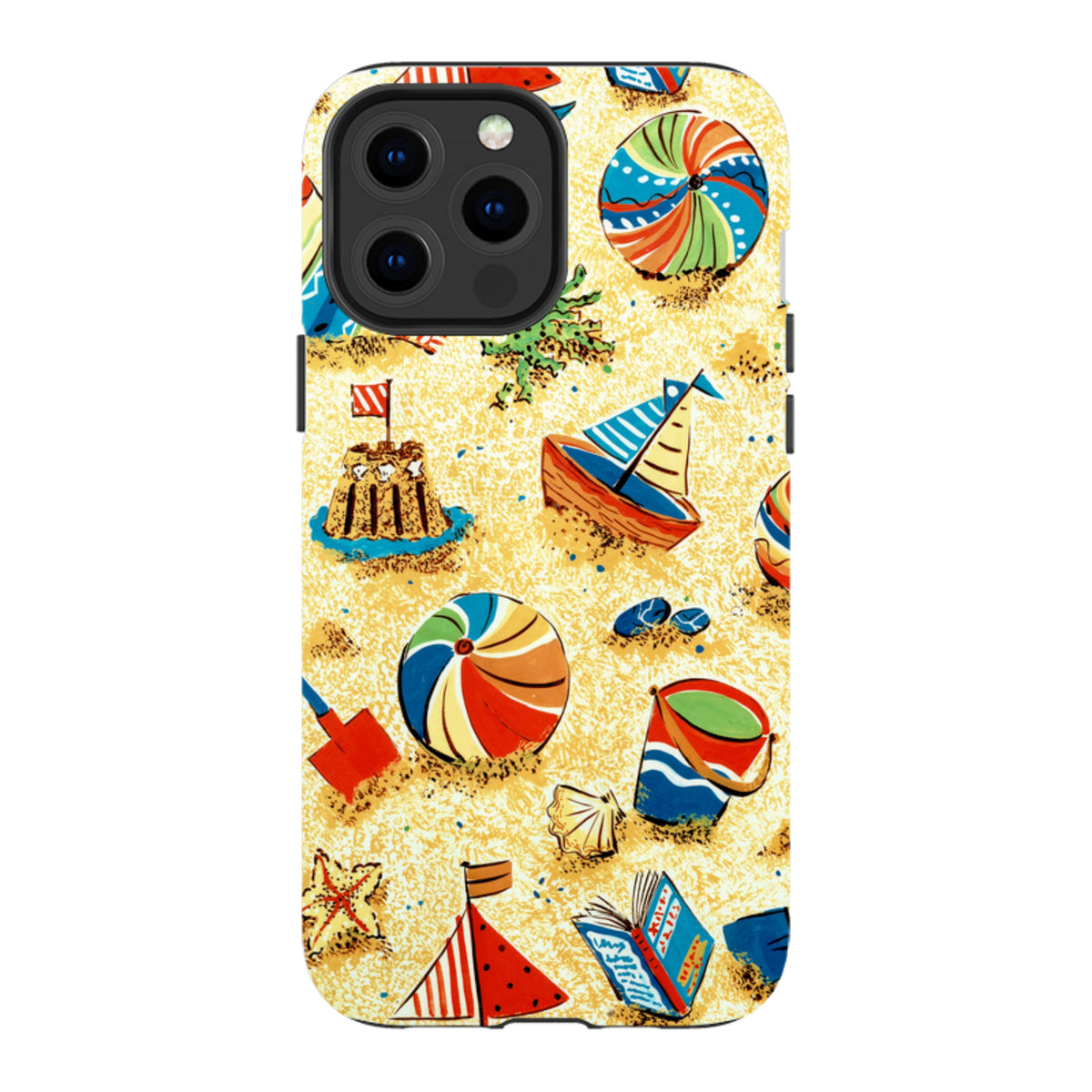 iPhone Tough Case - Beach Things By Sarah Campbell