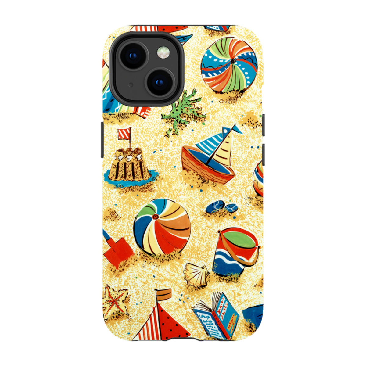 iPhone Tough Case - Beach Things By Sarah Campbell